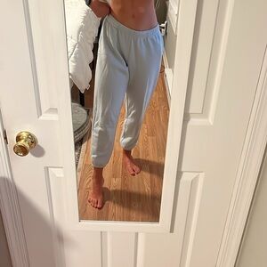 Champion Women’s Light Gray/Blue Sweatpants